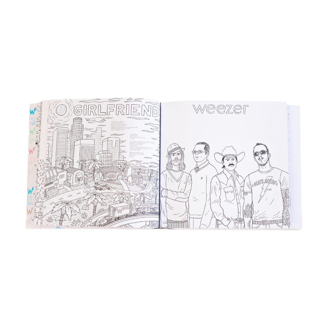 Weezer (Coloring Book) - (Standard Edition)