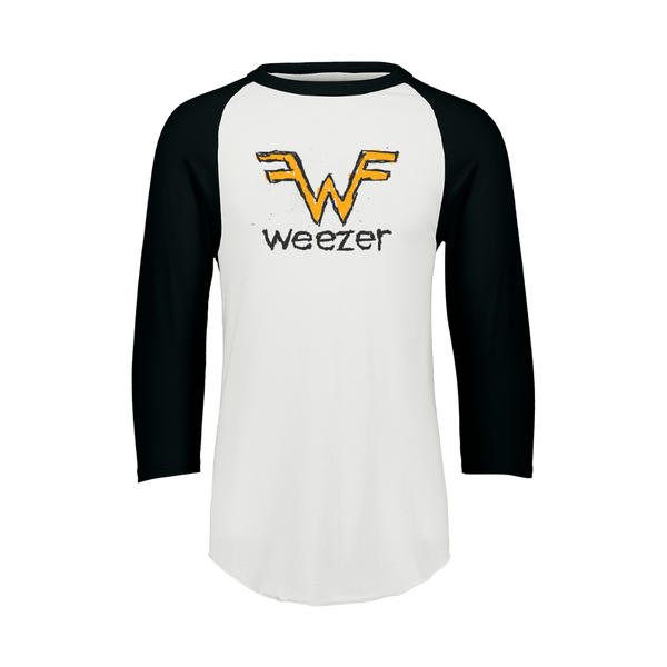 Doodle Logo Raglan T-Shirt – Weezer UK