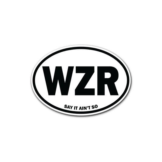 Oval Weezer Sticker