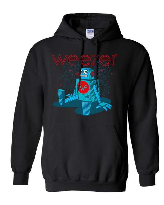 Robot Pullover Hoodie