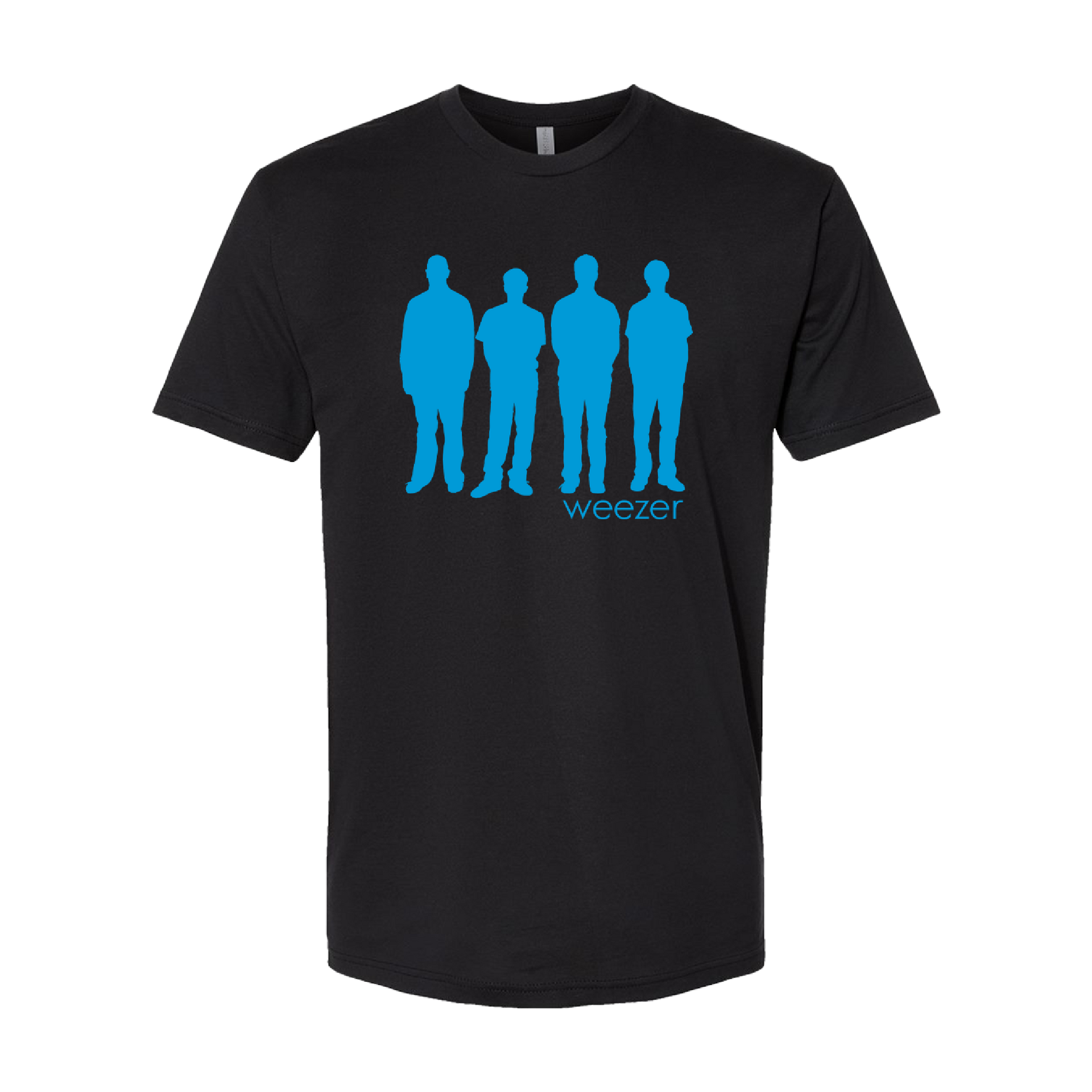Blue Silhouette T-Shirt - Weezer Official Online UK – Weezer UK