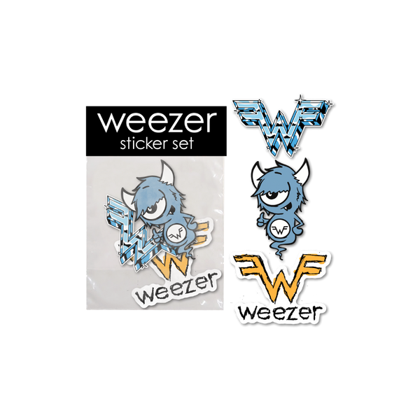 Weezer Sticker Pack - Weezer Official Online UK Store – Weezer UK