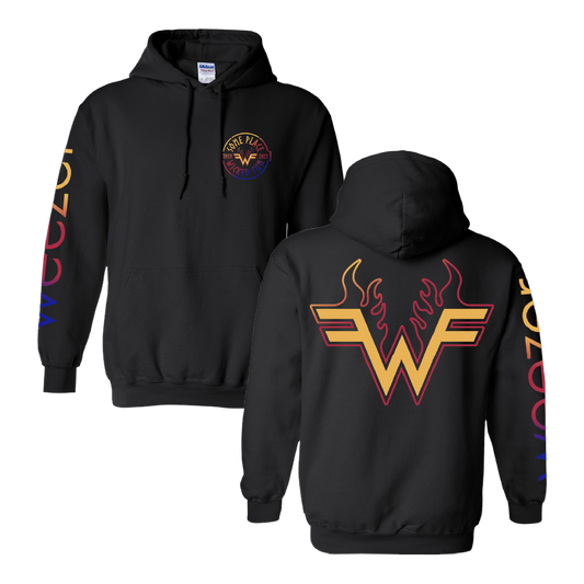 Flame Logo Pullover Hoodie