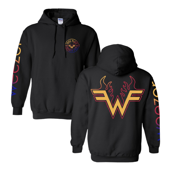 Flame Logo Pullover Hoodie