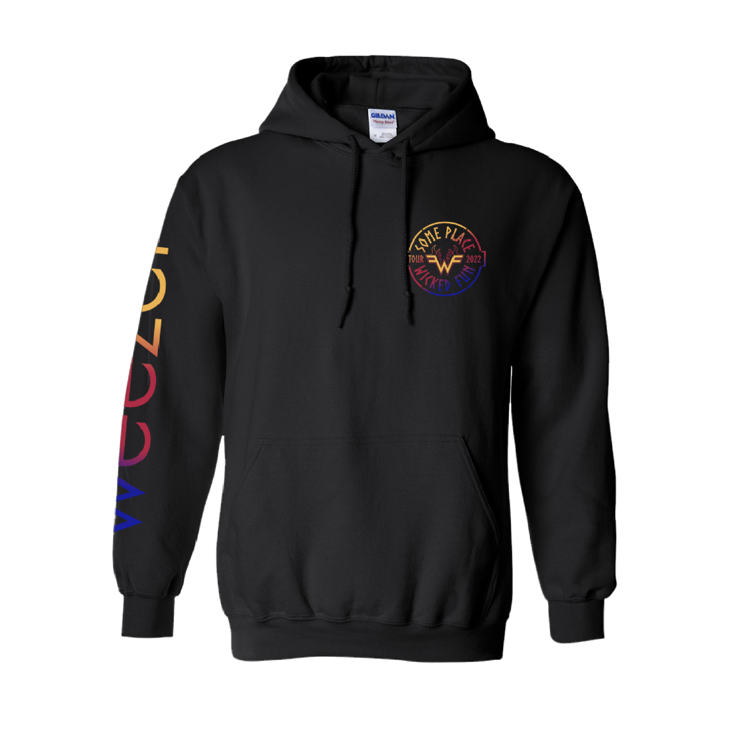 Flame Logo Pullover Hoodie