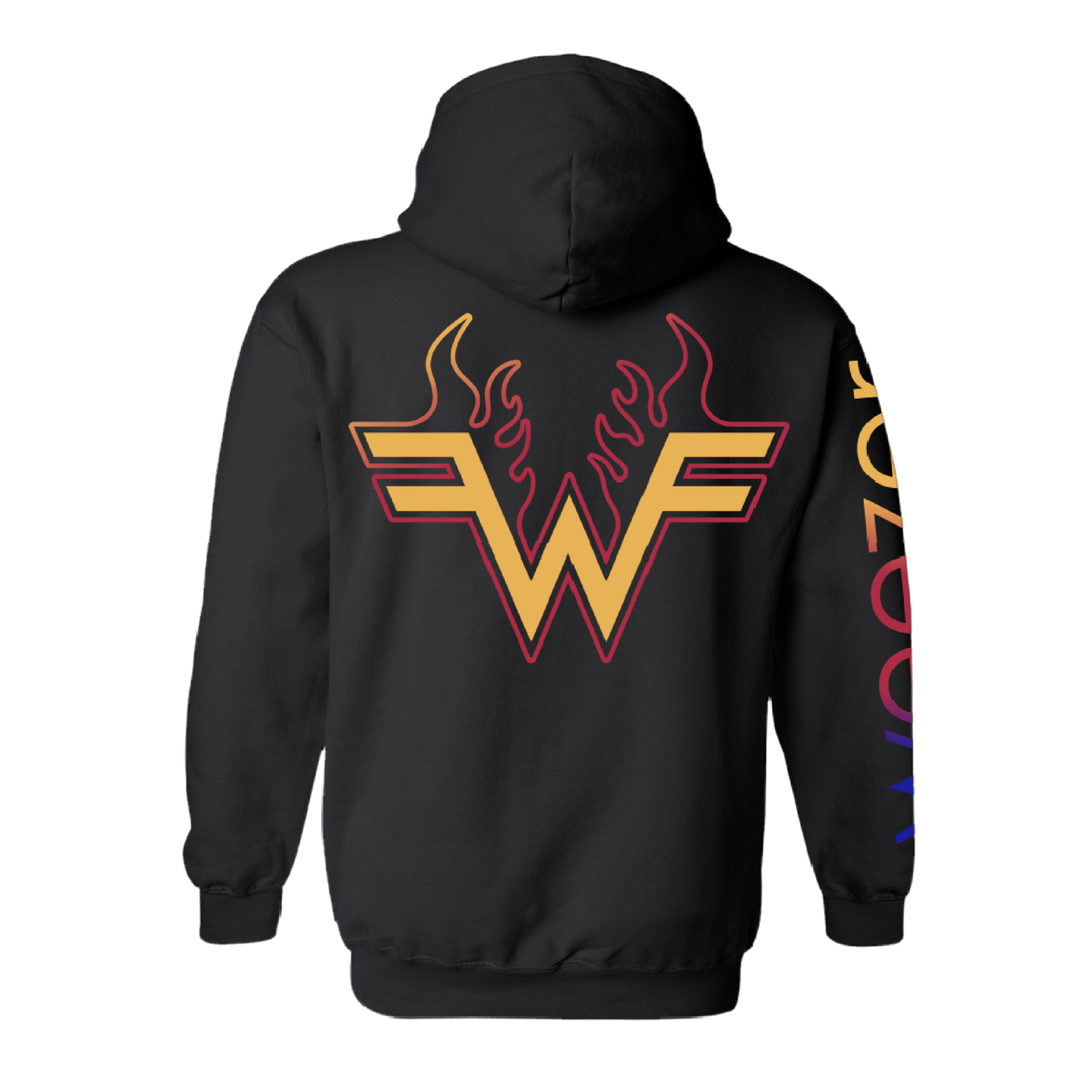 Flame Logo Pullover Hoodie